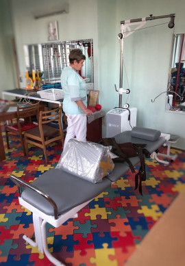 Вітаємо Одеську лікарню з придбанням обладнання для терапії
